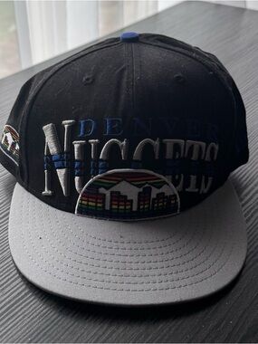 NWT DENVER NUGGETS ADJUSTABLE STRAP CAP HAT NEW ERA 9FIFTY 950 A FRAME